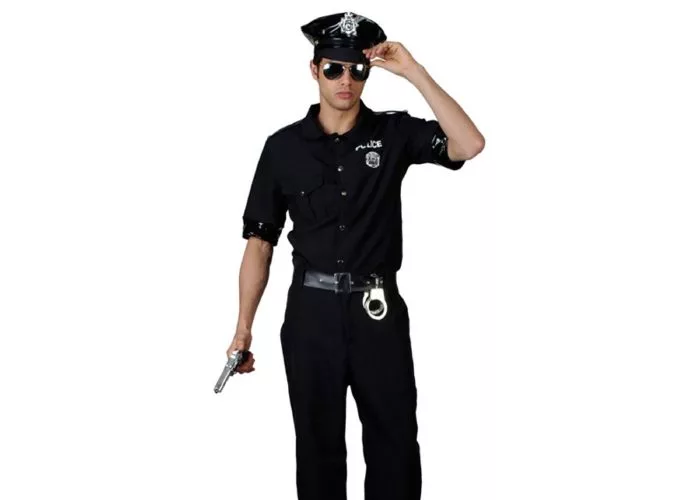 Maskeraddräkt polis 