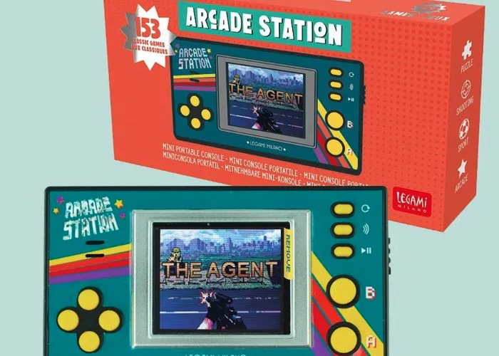 ”Arcade Station” bärbar spelkonsol